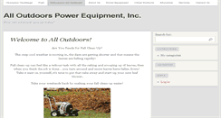 Desktop Screenshot of alloutdoorspower.com